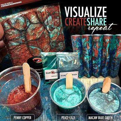 Eye Candy Pigments Premium Copper Mica Powder - Image 4