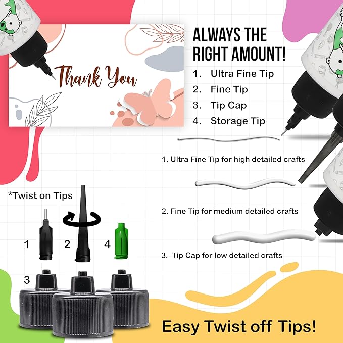 Bearly Art Precision Craft Glue - Image 3