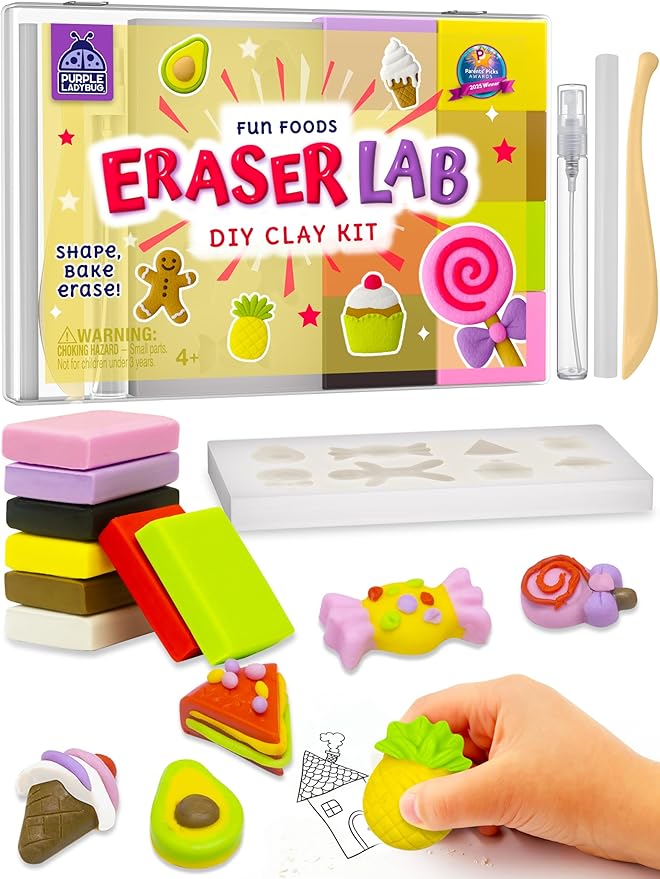 Eraser Lab DIY Clay Kit by PurpleLadybug