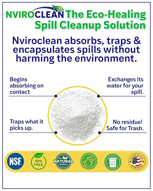 5 LB - Absorbs up to 180 LBS! Spill Absorbent & Encapsulant - Image 8