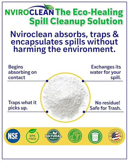 5 LB - Absorbs up to 180 LBS! Spill Absorbent & Encapsulant - Image 8