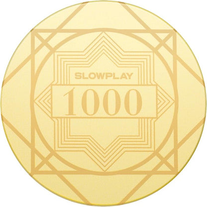 SLOWPLAY Nash Ceramic Poker Chips in Bulk, Casino Grade Ceramic 10-Gram Poker by SLOWPLAY