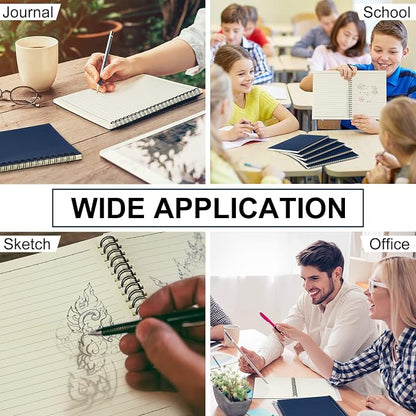 Yahenda 36 Pcs Spiral Notebook Bulk A5 Journal Lined 8.3'' x 5.5'' Writing - Image 5