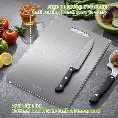 3 Pack Titanium Cutting Board-100% Pure Titanium Cutting Boards - Image 5