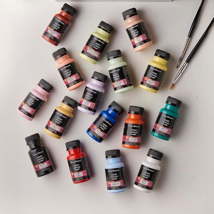 GRANOTONE Acrylic Paint Set | Glows in Black Light | Non-Toxic & Vibrant Paint - Image 2