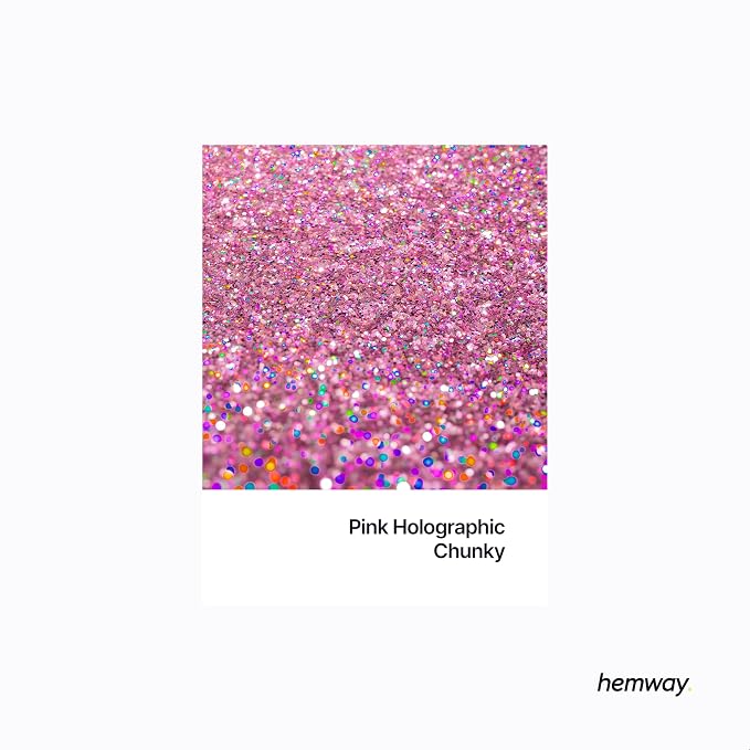 Hemway Polyurethane & Epoxy Resin Glitter 100g / 3.5oz Metallic Crystal Flake - Image 2