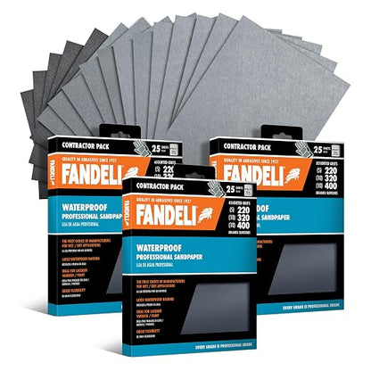 Fandeli | Waterproof Sandpaper | by FandeliUSA