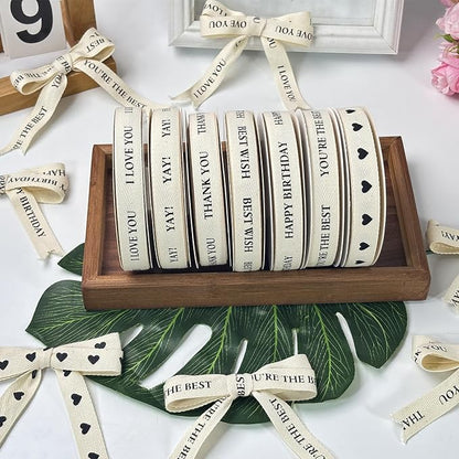 Cotton Herringbone Ribbon - Image 7