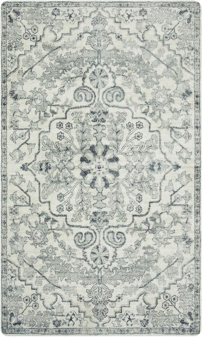 Lahome Bohemian Floral Medallion Area Rug - Image 9