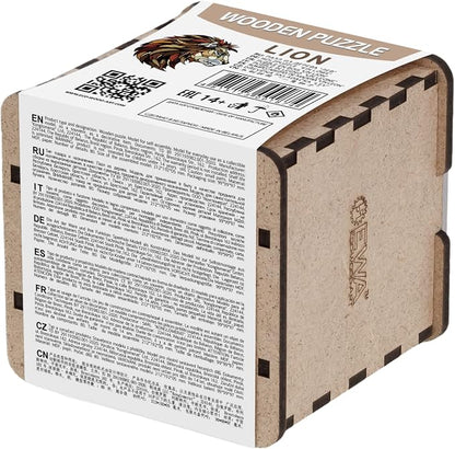 EWA Home Décor – Lion Small 80 Pieces – Wooden Jigsaw Puzzle - Image 4