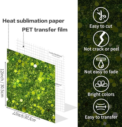 Glitter Sublimation Transfer Sheets - Image 6