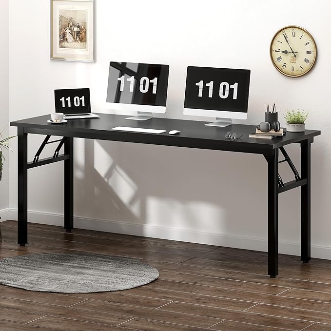 Need Computer Desk Office Desk 62 inches Folding Table - Image 6