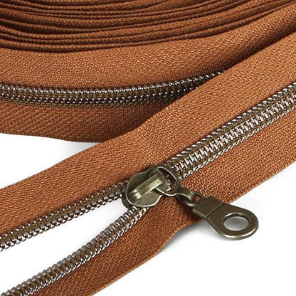 Sawoake 10 Yards Bulk Zipper, Replacement Sewing Zipper by Zipper