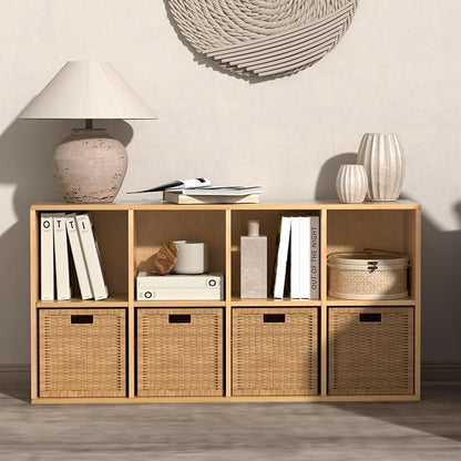 Wooden 8 Cube Storage Organizer by NewBeth