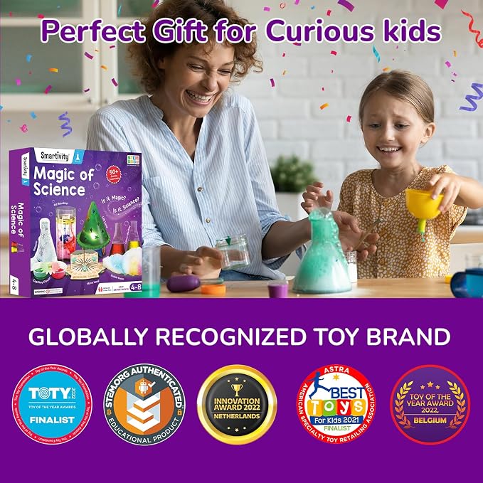 Smartivity Magic Science Kit for Kids Ages 4, 8 Years | 50+ Amazing Science - Image 6