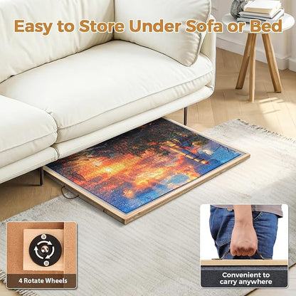 2 in 1 Rotating Tilting Puzzle Board - Image 7