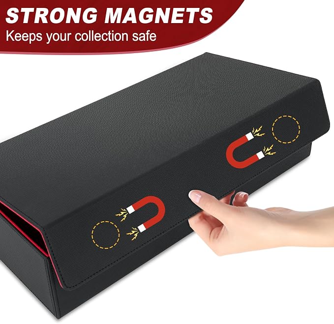 6 in1 Card Deck Box Set, X-Large Premium Trading Card Storage Case - Image 5