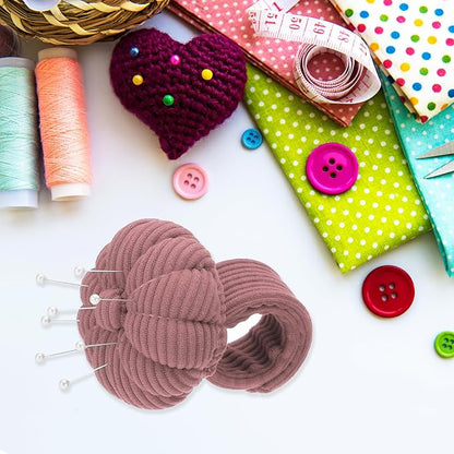 PATIKIL Wrist Pumpkin Pin Cushion, Snap Pin Cushion - Image 5
