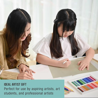 U.S. Art Supply 9" x 12" Pastel Paper Pad: 2 Pack, 4 Neutral Toned Colors - Image 5