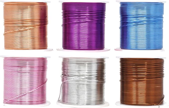 Mandala Crafts 20 Gauge Anodized Aluminum Craft Wire by MandalaCrafts