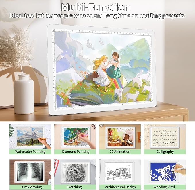 Phylosal Rechargeable A4 Light Pad - Image 7