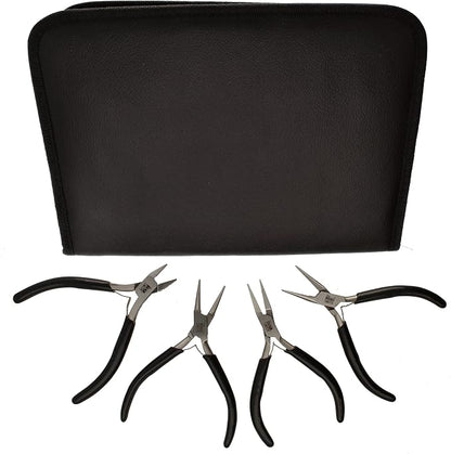 The Beadsmith Slim Line Pliers Set – Extra Fine Tips – 4.5 Inches, 4-Pieces: by TheBeadsmith