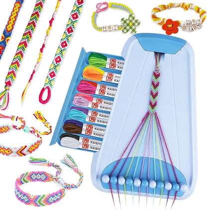 Friendship Bracelet Making Kit for Girls, Arts and Crafts Bracelets String by Rdfmy