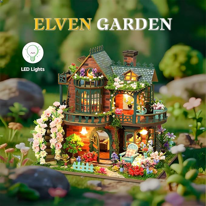 DIY Miniature House Kit, Book Nook Kit - Image 3