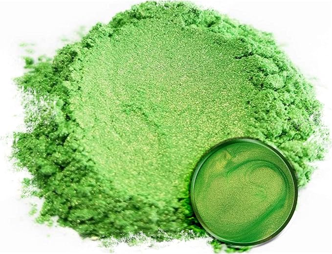Eye Candy Pigments Premium Green Mica Powder - Image 7
