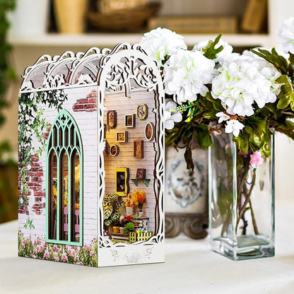 Book Nook Kit - DIY Miniature Dollhouse Kits - Image 6