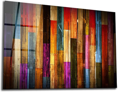 SpiritualHands Painted Wood Glass Printing Wall Art, Glass Wall Art, Home - Image 2