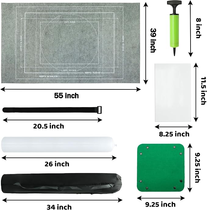 3000PCS - Puzzle Mat Roll Up| Jigsaw Puzzle Mat Roll Up| Roll-Up Save Pad Trays - Image 6