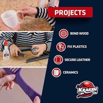 Kraken Bond Wow! CA Glue with Spray Adhesive Activator - Image 4