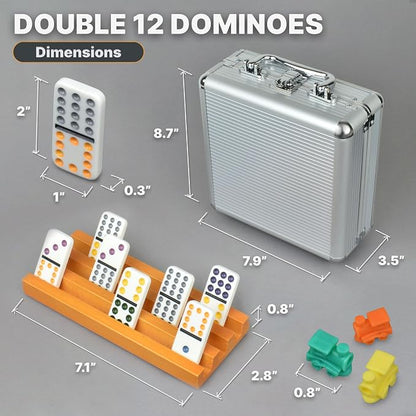 Mexican Train Dominoes Set - Image 3