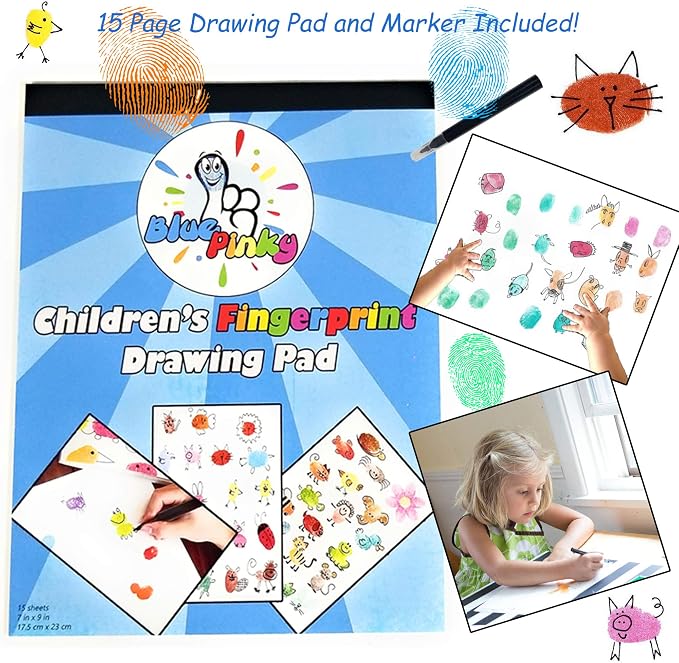 Washable Stamp Pads for Kids Arts and Crafts Jumbo Non-Toxic Ink - Image 7