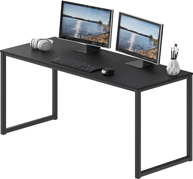 SHW Mission 55-Inch Home Office Computer Desk by SHW