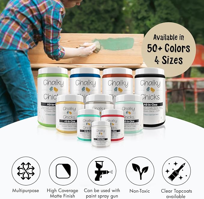 Chalky Chicks All-in-One Chalk Paint - Image 7
