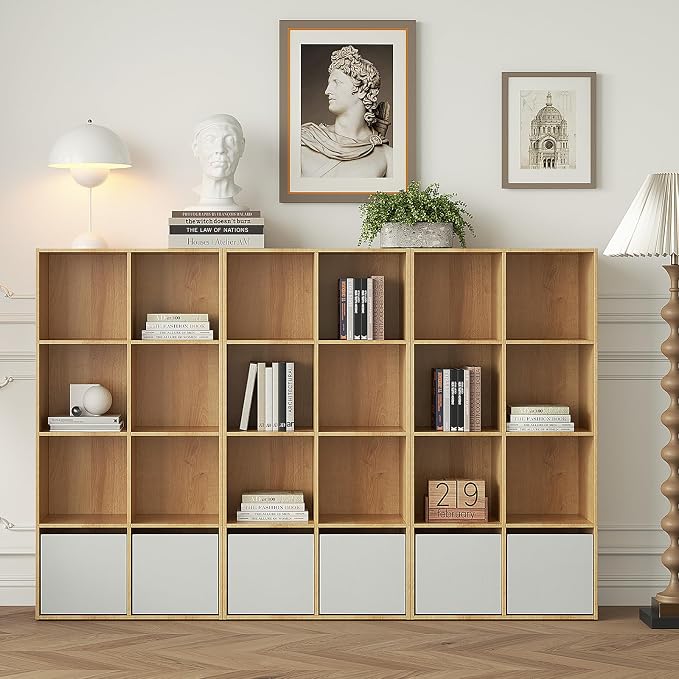 Wooden 8-Cube Storage Organizer - Image 2