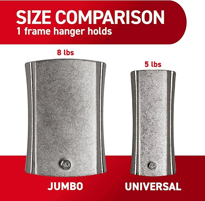 Command Universal Frame Hangers, Damage Free Hanging Picture Hangers, No Tools - Image 5