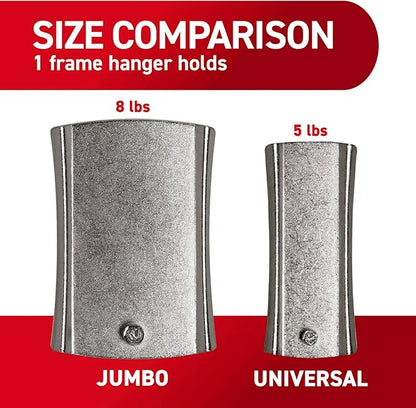 Command Universal Frame Hangers, Damage Free Hanging Picture Hangers, No Tools - Image 5