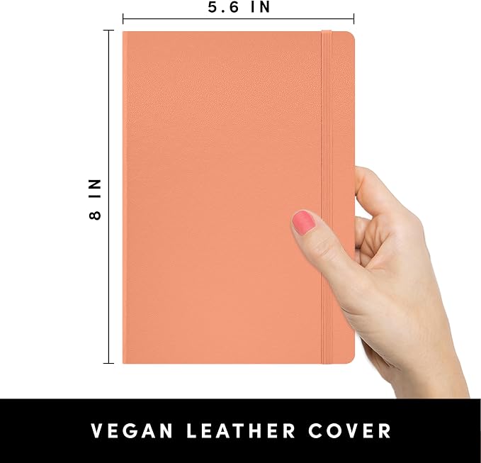 PAPERAGE Lined Journal Notebook, 10 Pack, 160 Pages, Medium 5.6 in x 8 in - Image 2