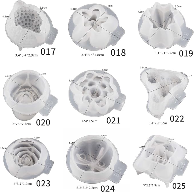 34-Piece Succulent & Resin Mold Set - Image 4