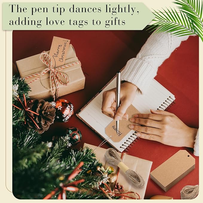 Gersoniel 200 Pcs Kraft Paper Gift Tags - Image 6