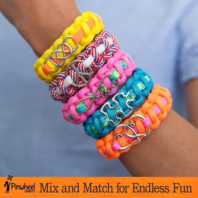 Flower Origami Kit & Paracord Bracelet Kit Bundle - Image 6