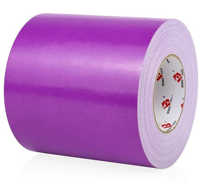 BOMEI PACK 6" Purple Duct Tape Heavy Duty, 6 Inch x 60 Yards Purple Wide Rol by BOMEIPACK