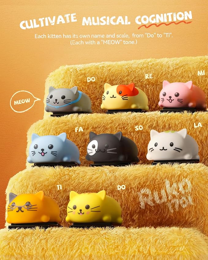 Ruko 1701 Musical Cats Piano Keyboards - Image 6