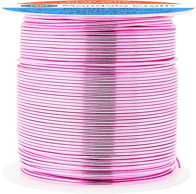 Mandala Crafts 20 Gauge Anodized Aluminum Craft Wire by MandalaCrafts