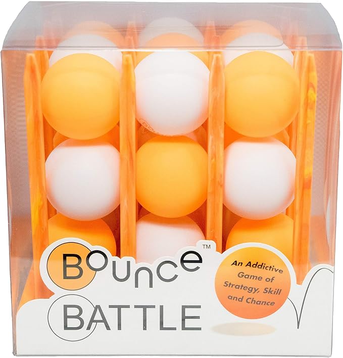 Bounce Battle™ Game Set – Marbled Edition – Fast-Paced Family & Party Game by BattleGames