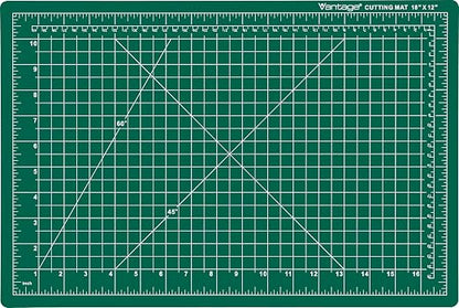 Dahle Vantage 10471 Premium Self-Healing Cutting Mat, 1/2" Grid, 5 Layers by Dahle