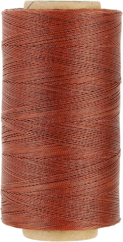 Thin Wax Polyester Thread, 547 Yards, 3 Ply Round Waxed Cord Strings by Wearecommittedtohelpingpeoplecreatebeautifuluniqueandpersonalizedhandcraftedcreations